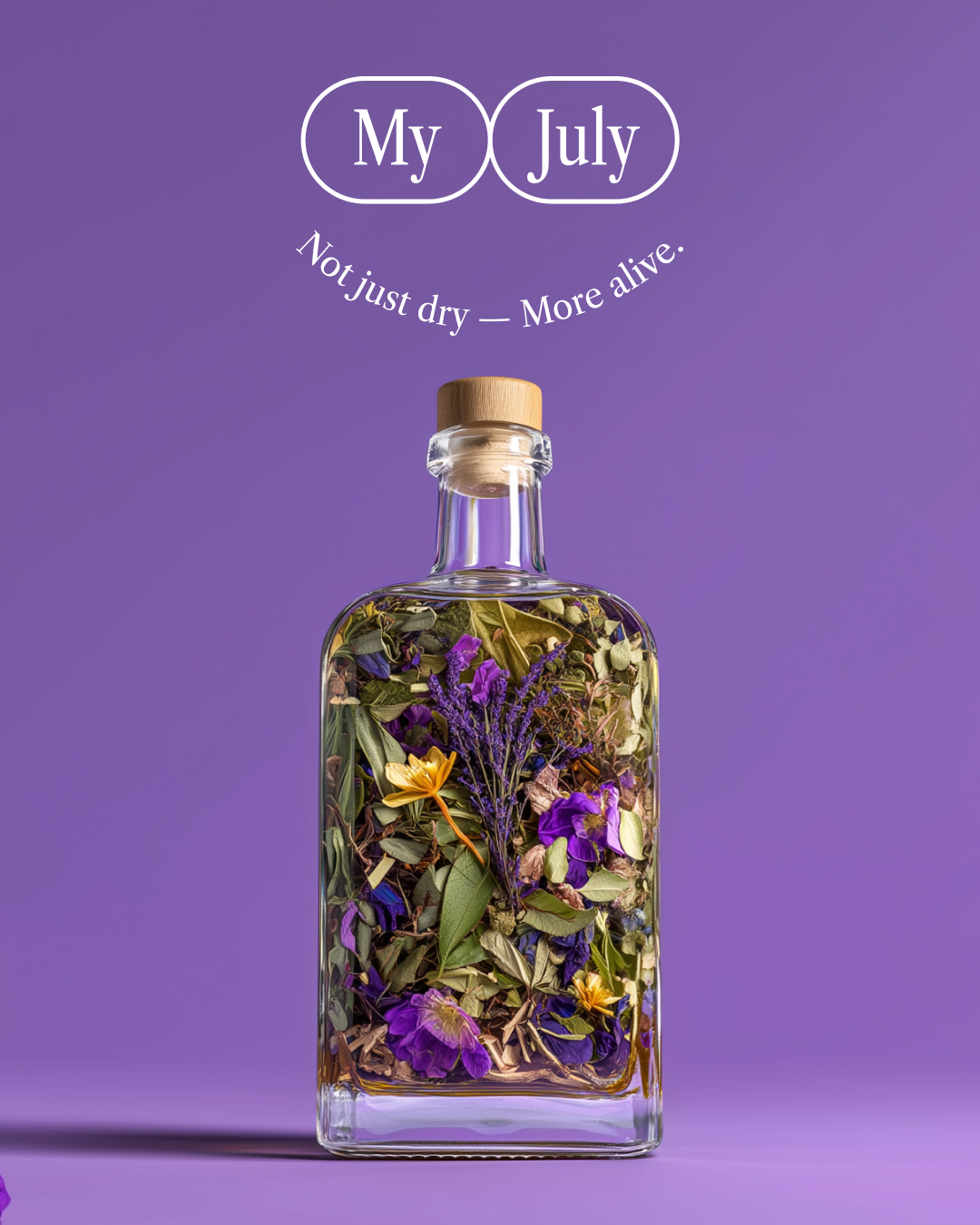 My July. Plant-Powered Rituals for a Booze-Free Month