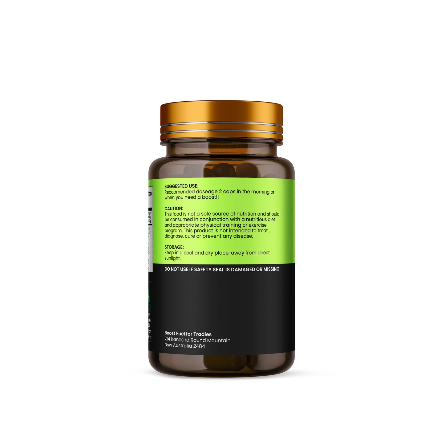 Boost - Pre Start Energy