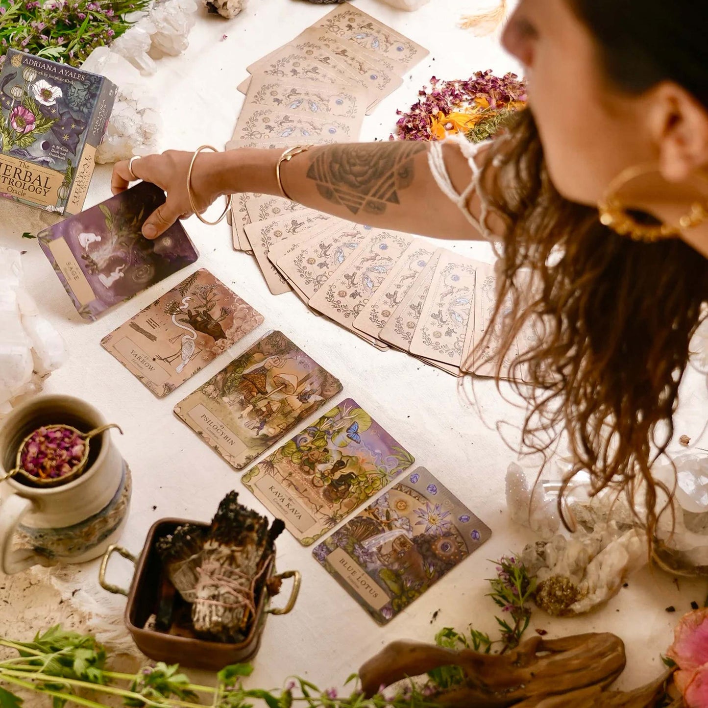 Herbal Astrology Oracle - Pocket Sized Edition