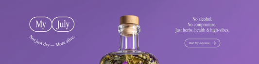 My July. Plant-Powered Rituals for a Booze-Free Month