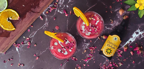 Raspberry Kiss Mocktail Recipe