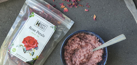 Rose & Coconut Love Scrub Recipe