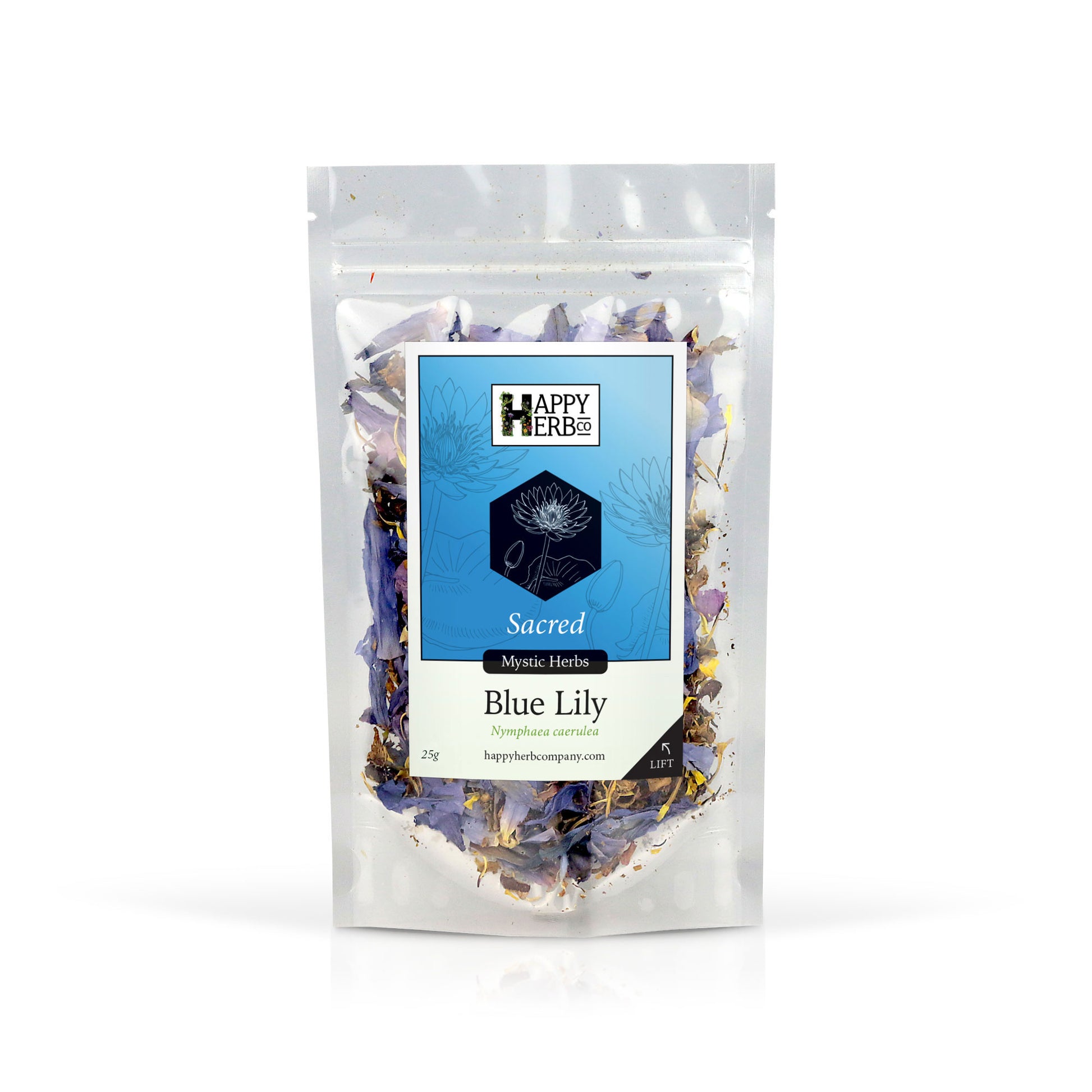 blue lily flower tea Blue Lily (Nymphaea caerulea) Dried Whole Flower Herb | Mystic Herbs