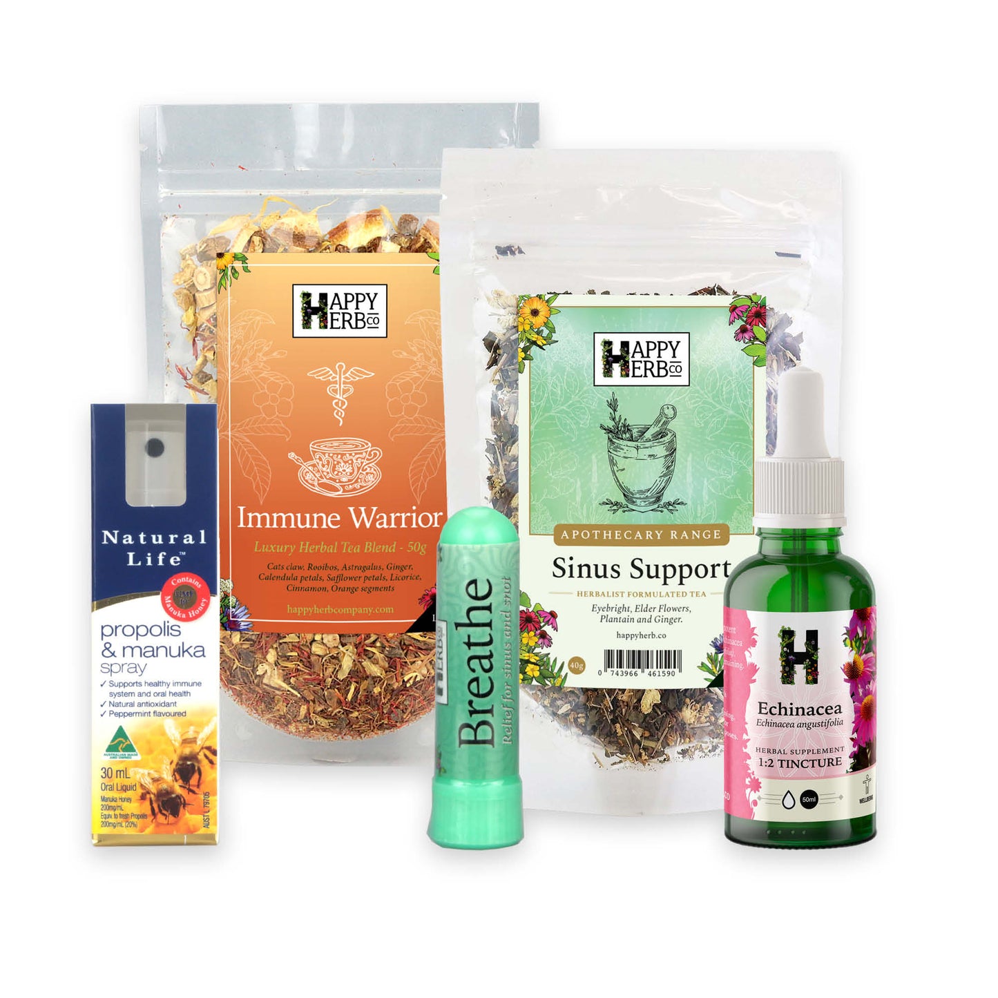 Immune Essentials Herbal Bundle