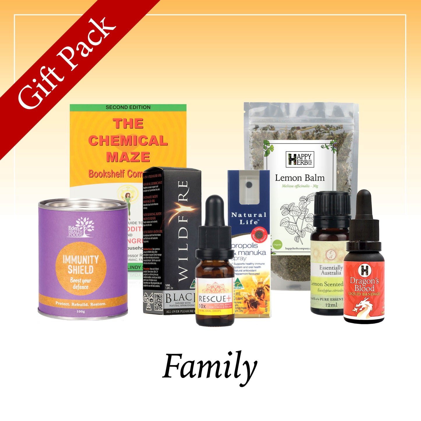 Family First Aid Herbal Gift Pack