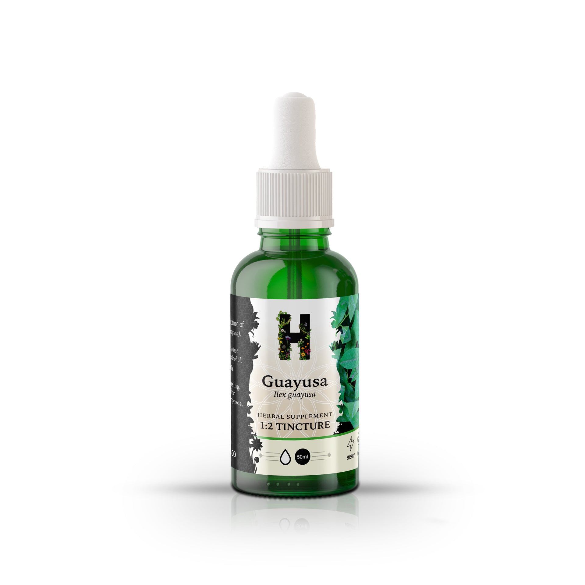 Guayusa Liquid Herb 1:2 Strength | Ilex guayusa Herbal Liquid | Shop at  Happy Herb Co