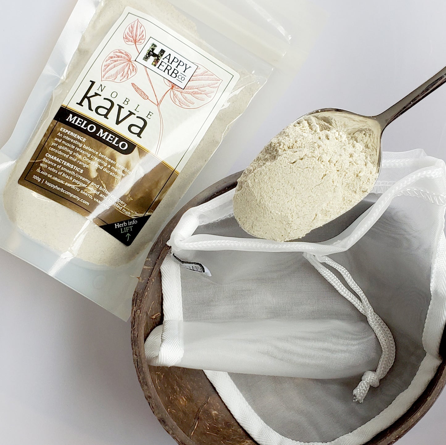 Premium Kava Strainer Bag