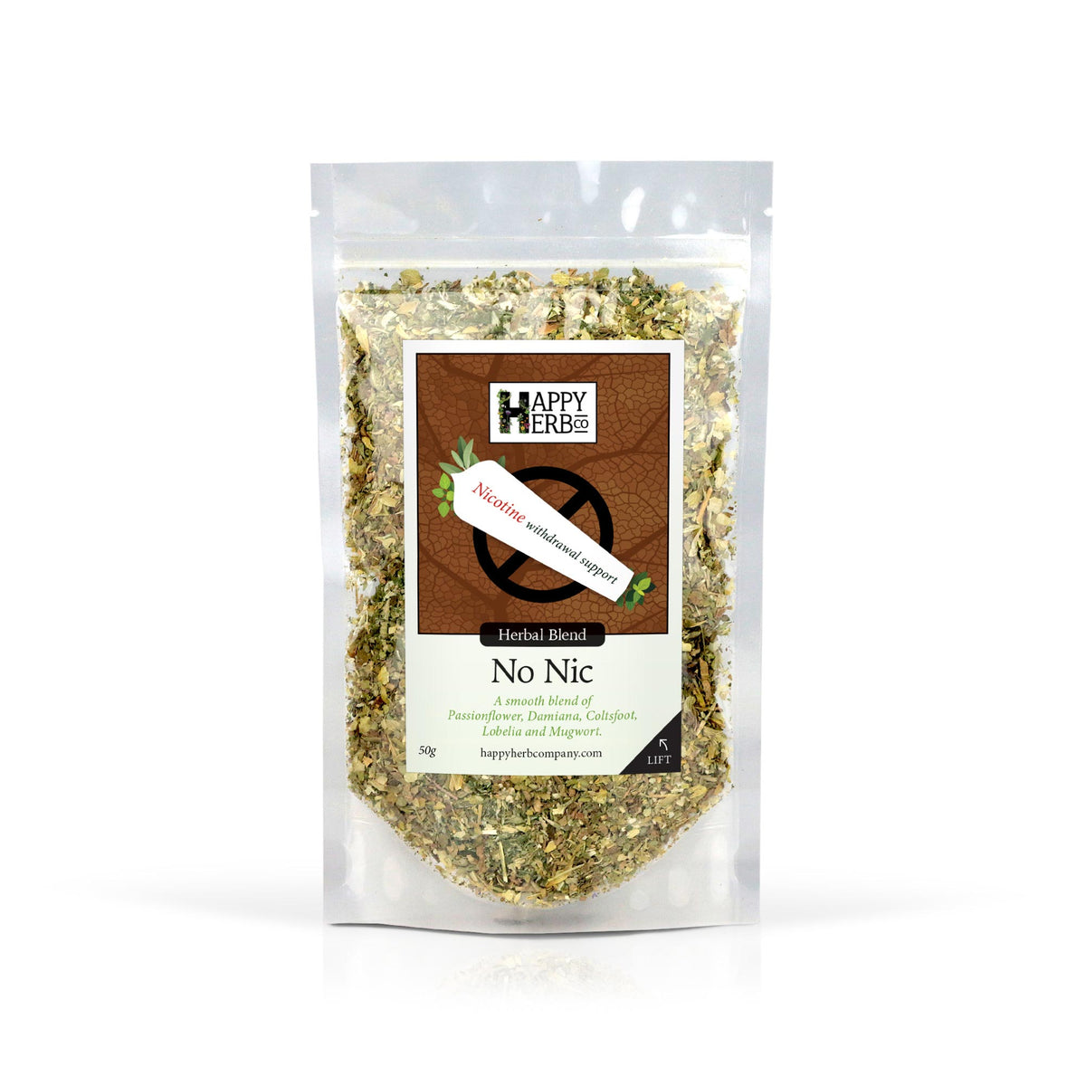 No Nic Herbal Smoke Blend | Dried Herb Blends | Shop at Happy Herb Co