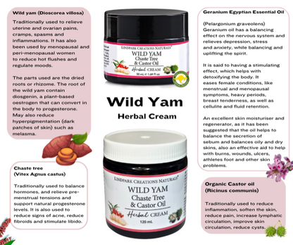 Wild Yam & Chaste Tree Berry Herbal Cream