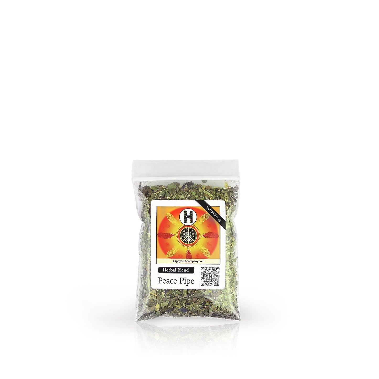 Peace Pipe Herbal Smoke Blend 5g Sample Size by Happy Herb Co