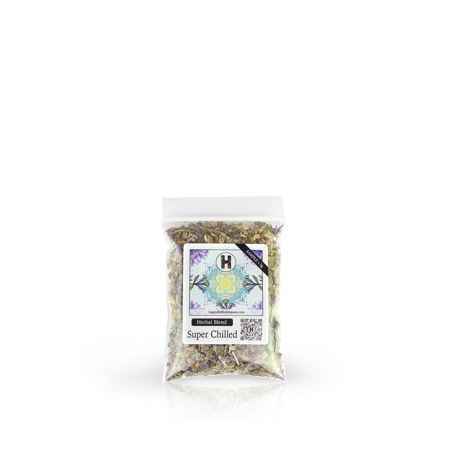 Super Chilled Herbal Smoke Blend 5g Sample Size by Happy Herb Co