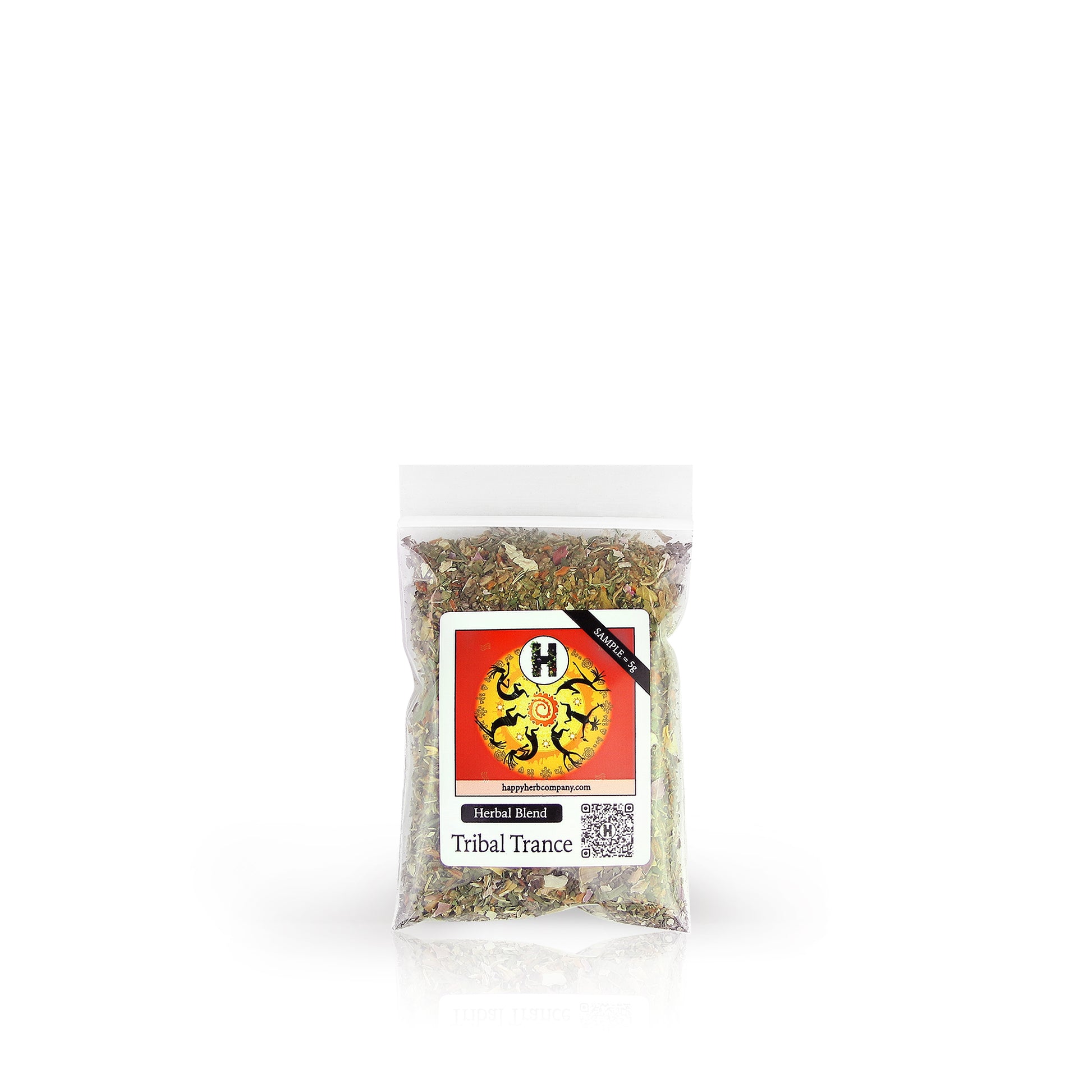 Tribal Trance Herbal Smoke Blend 5g Sample Size by Happy Herb Co