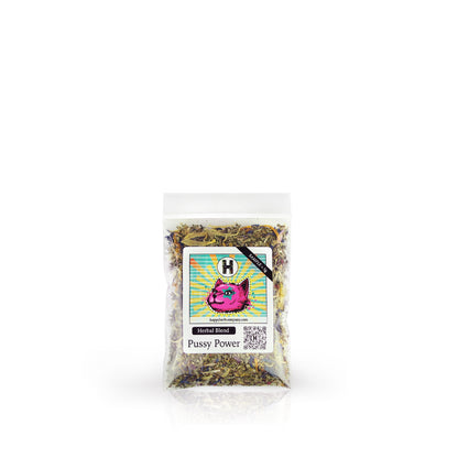 Pussy Power Herbal Smoke Blend 5g Sample Size by Happy Herb Co