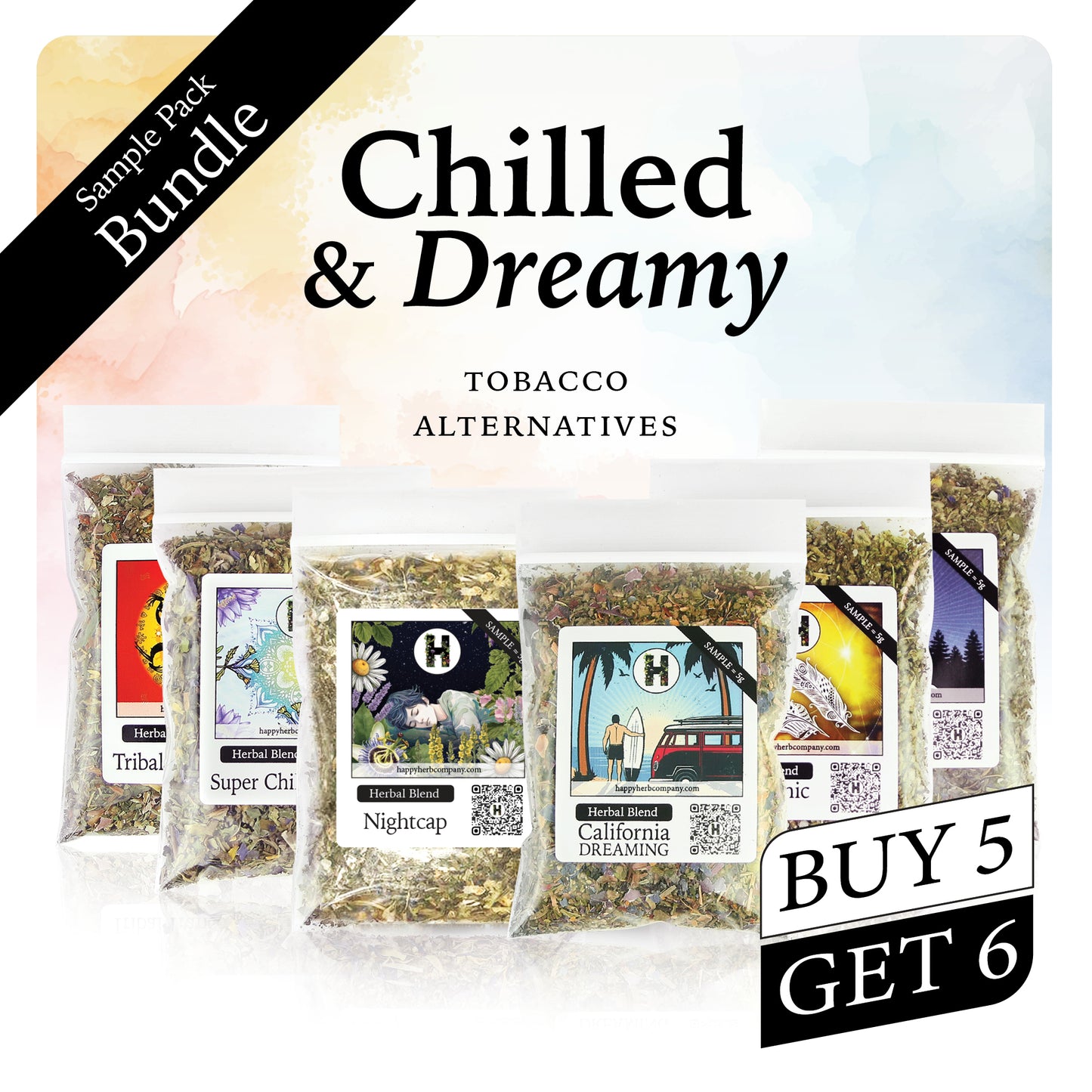 Herbal Smoking Blends Sample Bundles