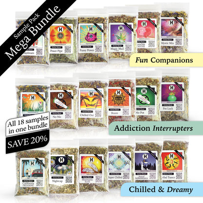 Herbal Smoking Blends Sample Bundles