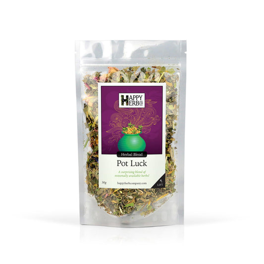 Pot Luck Herbal Smoke Blend 30g by Happy Herb Co