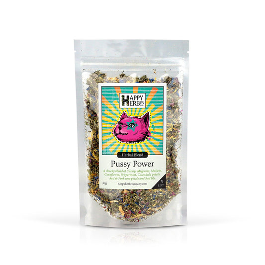 Pussy Power Herbal Smoke Blend 30g by Happy Herb Co