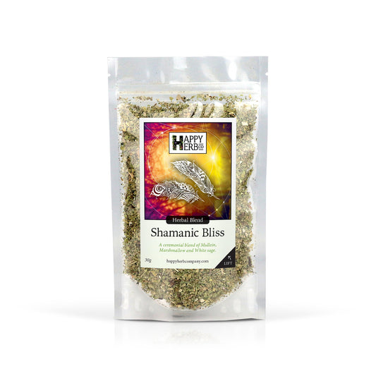 Shamanic Bliss Herbal Smoke Blend 30g by Happy Herb Co