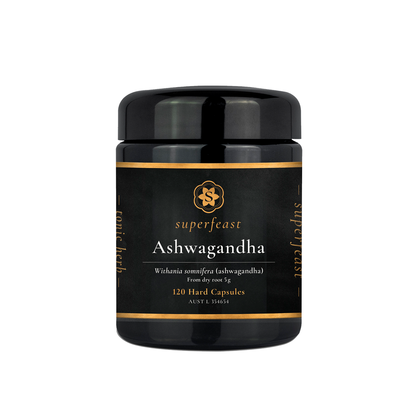 Superfeast Ashwagandha Capsules 120 - Happy Herb Co