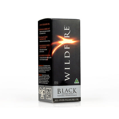 WILDFIRE Pleasure Oil - Black - Happy Herb Co