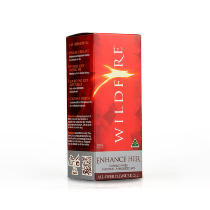 WILDFIRE Pleasure Oil - Enhance Her - Happy Herb Co